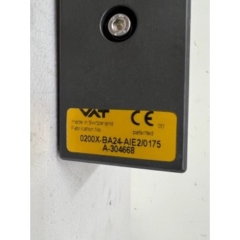 VAT 0200X-BA24-AIE2 Pneumtaic Slit Valve